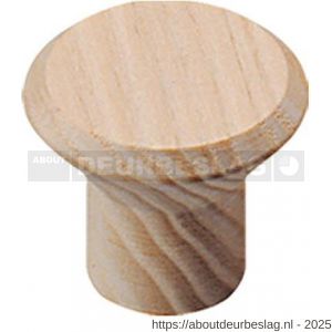 Intersteel Living 8578 knop 28 mm taps essenhout - R26004045 - afbeelding 1