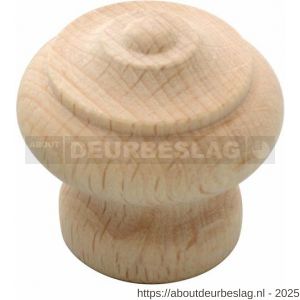 Intersteel Living 8578 knop 30 mm beukenhout - R26007847 - afbeelding 1