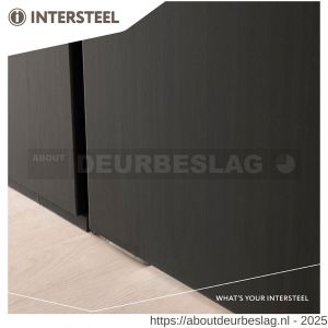 Intersteel Living 4627 taatsscharnier 158x47x33 mm voor houten deuren afdekkappen RVS - R26009285 - afbeelding 3