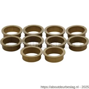 Intersteel 9970 accessoireset D 10 nylon ringen diameter 20-18 mm bruin - R26010088 - afbeelding 1