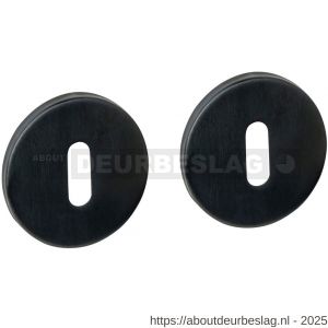 Intersteel Essentials 1020 sleutelrozetten diameter 52x6 mm PVD zwart - R26011152 - afbeelding 1