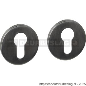 Intersteel Essentials 1020 cilinderrozetten diameter 52x6 mm antraciet - R26010981 - afbeelding 1