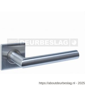 Intersteel Essentials 1034 deurkruk Q 04 op rozet verdekt 53x53x6 mm RVS - R26010963 - afbeelding 1