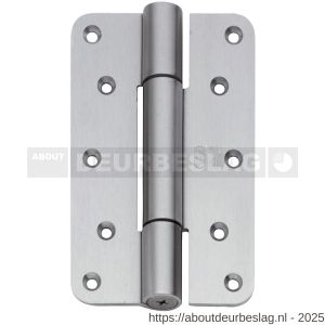 P+E 5681 projectscharnier CE hout-hout 160 mm RVS geborsteld - Y26500121 - afbeelding 1