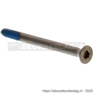 P+E 87M4 inbusbout M4x50 mm verzonken kop RVS geborsteld - Y26500096 - afbeelding 1