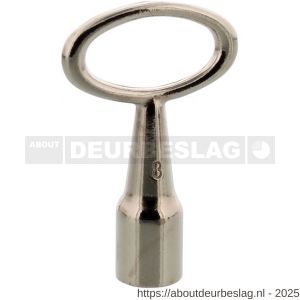 P+E 0701 bedieningssleutel voor meubelslot - Y26500056 - afbeelding 1
