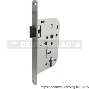 P+E 1640 loopslot DIN rechts-links met RVS geborstelde voorplaat 235x20 mm - Y26500112 - afbeelding 1