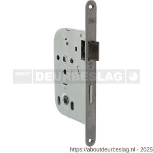 P+E 1650 vrij- en bezetslot WC72 mm DIN rechts-links met RVS geborstelde voorplaat 235x20 mm - Y26500113 - afbeelding 1