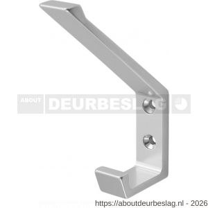 Hermeta 0138 garderobe hoed- en jashaak enkel naturel - R20101849 - afbeelding 1