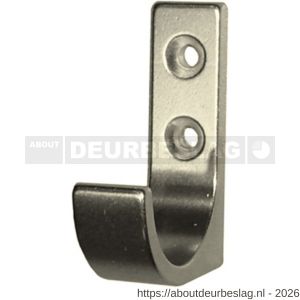 Hermeta 0149 garderobe jashaak enkel nieuw zilver - R20100802 - afbeelding 1