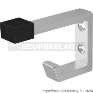 Hermeta 0202 garderobe jashaak enkel met deurbuffer naturel - R20100809 - afbeelding 1