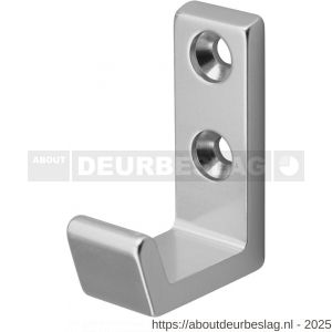 Hermeta 0555 jas- en handdoekhaak naturel - R20101853 - afbeelding 1