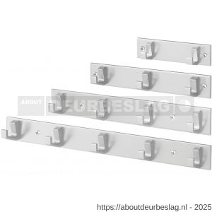 Hermeta 0653 handdoekrek 3 haaks naturel - R20101854 - afbeelding 3