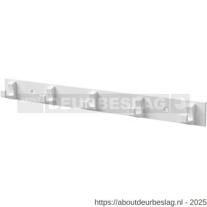 Hermeta 0655 handdoekrek 5 haaks wit - R20100705 - afbeelding 1