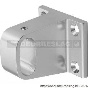 Hermeta 1032 garderobebuis steun midden Gardelux 1 type 1 naturel - R20101857 - afbeelding 1