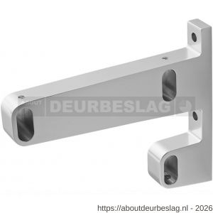 Hermeta 1090 garderobebuis steun eind links Gardelux 1 type 6 naturel - R20101867 - afbeelding 1