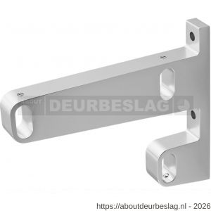 Hermeta 1092 garderobebuis steun midden Gardelux 1 type 6 naturel - R20101869 - afbeelding 1