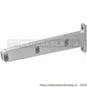 Hermeta 1110 garderobebuis steun eind links Gardelux 1 type 7A naturel - R20100478 - afbeelding 1