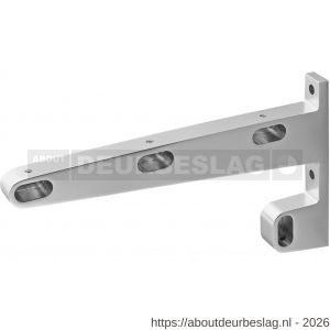 Hermeta 1140 garderobebuis steun eind links Gardelux 1 type 13 naturel - R20101876 - afbeelding 1