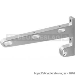 Hermeta 1142 garderobebuis steun midden Gardelux 1 type 13 naturel - R20101878 - afbeelding 1