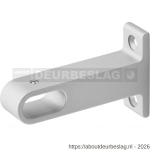 Hermeta 1192 garderobebuis plafondbevestiging steun midden Gardelux 1 mat naturel - R20100523 - afbeelding 1