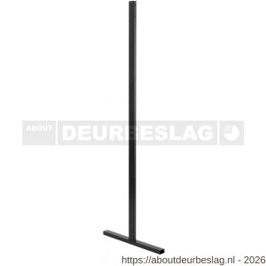 Hermeta 1337 garderobe standaard dubbel 175 cm zwart - R20100543 - afbeelding 1