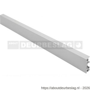 Hermeta 2001 garderobelijst Gardelux 2 56x16 mm L 500 cm mat naturel - R20102123 - afbeelding 1