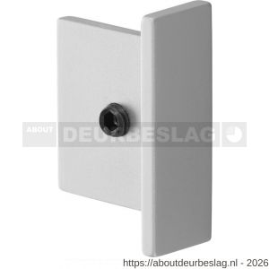 Hermeta 2655 garderobelijst eindstop lijst 2650 mat naturel - R20100360 - afbeelding 1