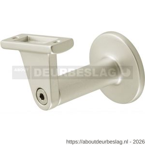 Hermeta 3525 verstelbare samengestelde leuninghouder vlakzadel tapgat nieuw zilver - R20100877 - afbeelding 1