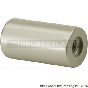 Hermeta 3530 leuninghouder zuil D=20 mm L=39 mm 2x M8 nieuw zilver - R20101000 - afbeelding 1