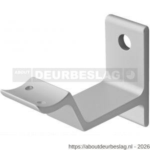 Hermeta 3543 leuninghouder holzadel stokschroef mat naturel - R20100895 - afbeelding 1