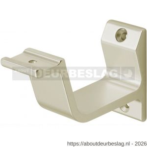 Hermeta 3550 leuninghouder vlakzadel profiel opschroevend nieuw zilver - R20101498 - afbeelding 1
