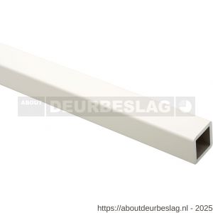 Hermeta 3650 koker doorvalbeveiliging 28x28x3,5 mm alumuminium 300 cm wit - R20102089 - afbeelding 1