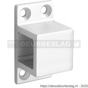 Hermeta 3670 doorvalbeveiliging steun op de dag vierkant links en rechts mat naturel - R20100081 - afbeelding 1