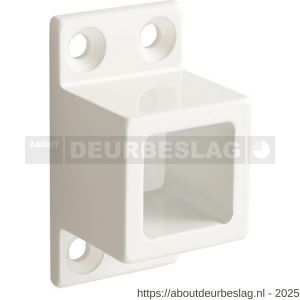 Hermeta 3675 doorvalbeveiliging steun in de dag vierkant links en rechts wit - R20101840 - afbeelding 1