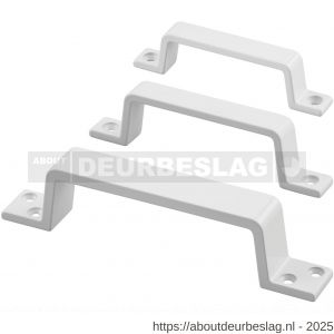Hermeta 4203 hand- en meubelgreep 150 mm opschroevend wit - R20101119 - afbeelding 3
