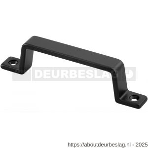 Hermeta 4201 hand- en meubelgreep 110 mm opschroevend mat zwart - R20101710 - afbeelding 1