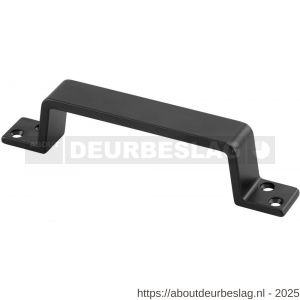 Hermeta 4203 hand- en meubelgreep 150 mm opschroevend mat zwart - R20101712 - afbeelding 1