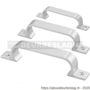 Hermeta 4232 hand- en meubelgreep 128 mm opschroevend naturel - R20101155 - afbeelding 3