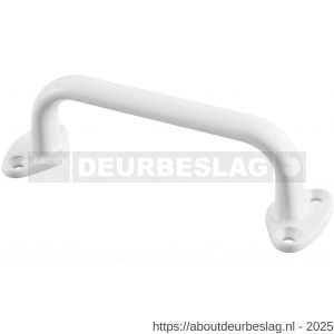 Hermeta 4265 hand- en meubelgreep 195 mm opschroevend wit EAN sticker - R20101934 - afbeelding 1