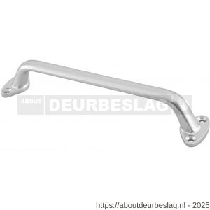 Hermeta 4268 hand- en meubelgreep 300 mm opschroevend naturel EAN sticker - R20101194 - afbeelding 1