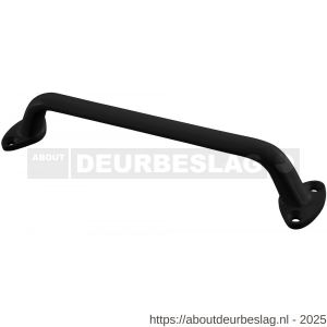 Hermeta 4268 hand- en meubelgreep 300 mm opschroevend zwart - R20102085 - afbeelding 1