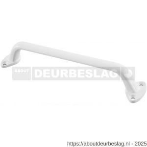 Hermeta 4268 hand- en meubelgreep 300 mm opschroevend wit EAN sticker - R20101936 - afbeelding 1