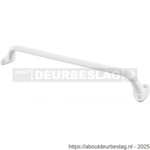 Hermeta 4270 hand- en meubelgreep 400 mm opschroevend wit EAN sticker - R20101933 - afbeelding 1