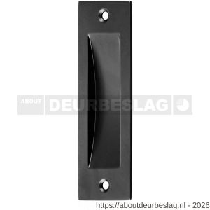 Hermeta 4556 schuifdeurkom 120x40 mm recht zwart - R20101399 - afbeelding 1