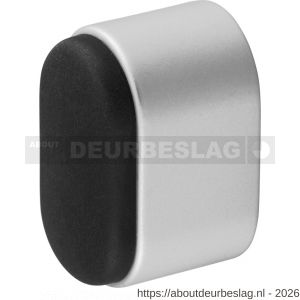 Hermeta 4700 deurbuffer ovaal 25 mm mat naturel - R20100088 - afbeelding 1