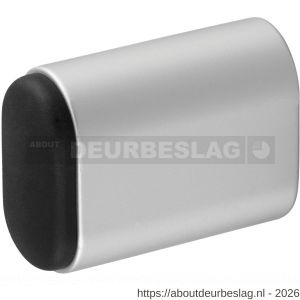 Hermeta 4702 deurbuffer ovaal 50 mm mat naturel - R20100094 - afbeelding 1