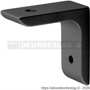 Hermeta 5500 plankdrager bevestigingshoek 65x65x30 mm mat zwart - R20101746 - afbeelding 1