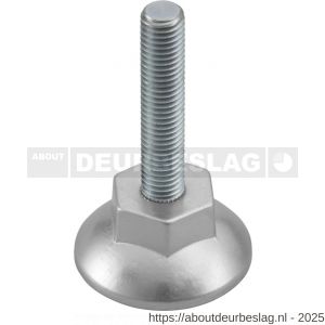 Hermeta 5621 profiel stelvoet M10x50 mm naturel - R20100068 - afbeelding 1