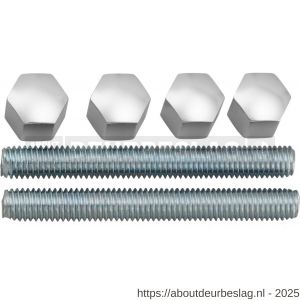 Hermeta 5801 bevestigingsmateriaal deurduwer M8 naturel - R20100177 - afbeelding 1